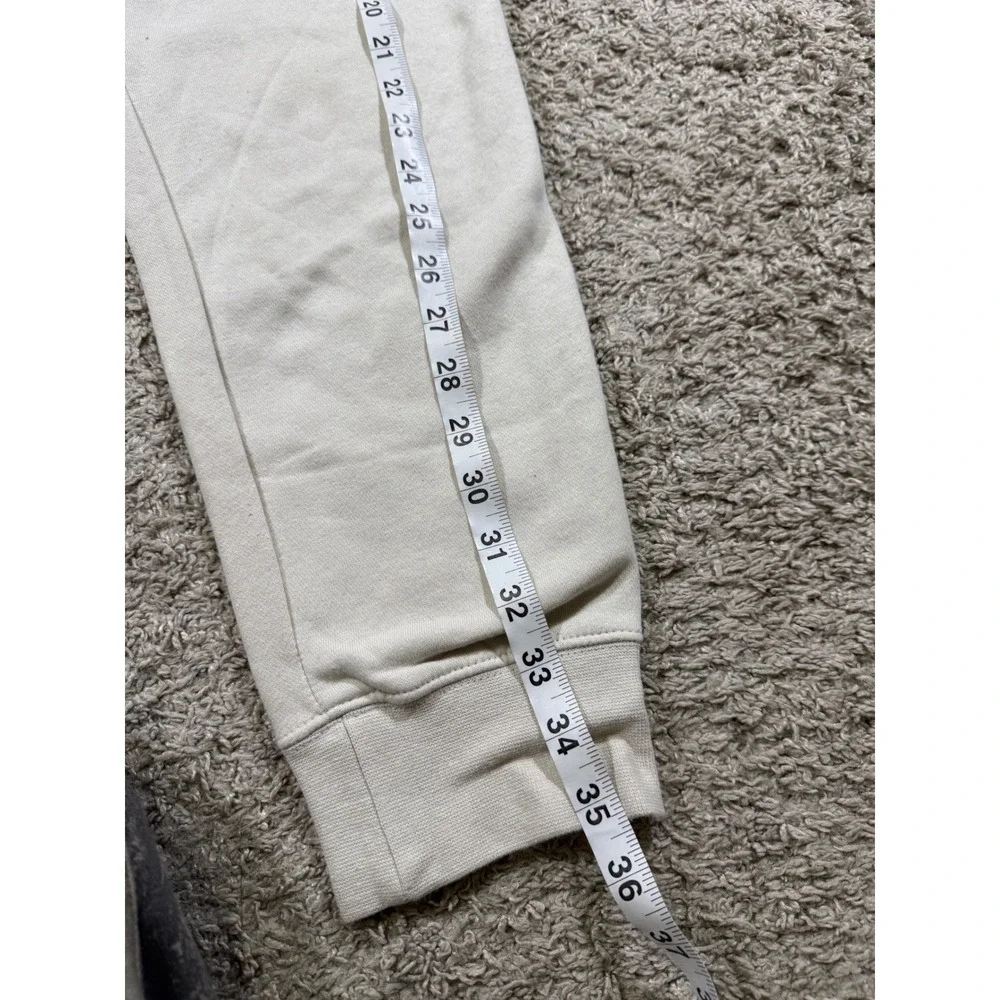Nike Sportswear Club‎ Fleece Joggers Cream Sweatpants Athleisure Loungewear S